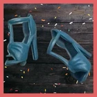 BLUE - Barbie Doll Shoes Vintage Fashion Accessories Authentic From USA Sandals