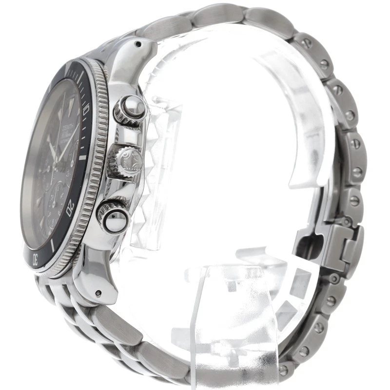 ZENITH Rainbow Chronograph El Primero Watch 02.0370.400 Stainless Steel mens...