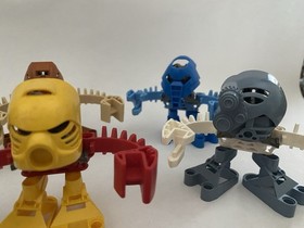 2001 McDonalds Lego Bionicle TOHUNGA - Toa Matoran Set with 6 Discs Complete
