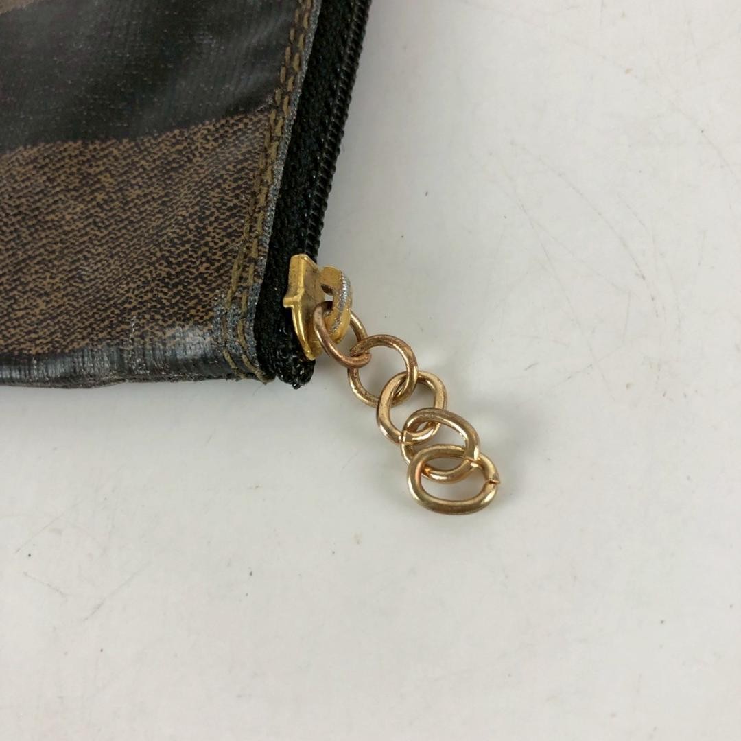 FENDI Pecan Pattern Pouch Accessory Case Ladies B… - image 3