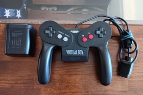 Nintendo Virtual Boy Console Mario's Tennis Bundle + AC Adapter Kit SOLD "AS IS"