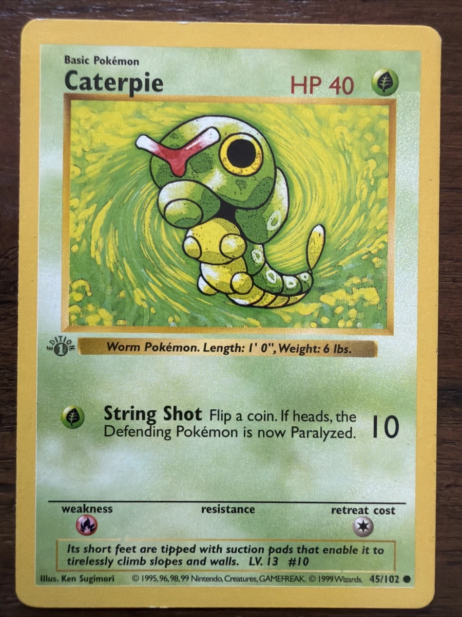Caterpie 045/102 Base Set (Shadowless) for sale | eBay