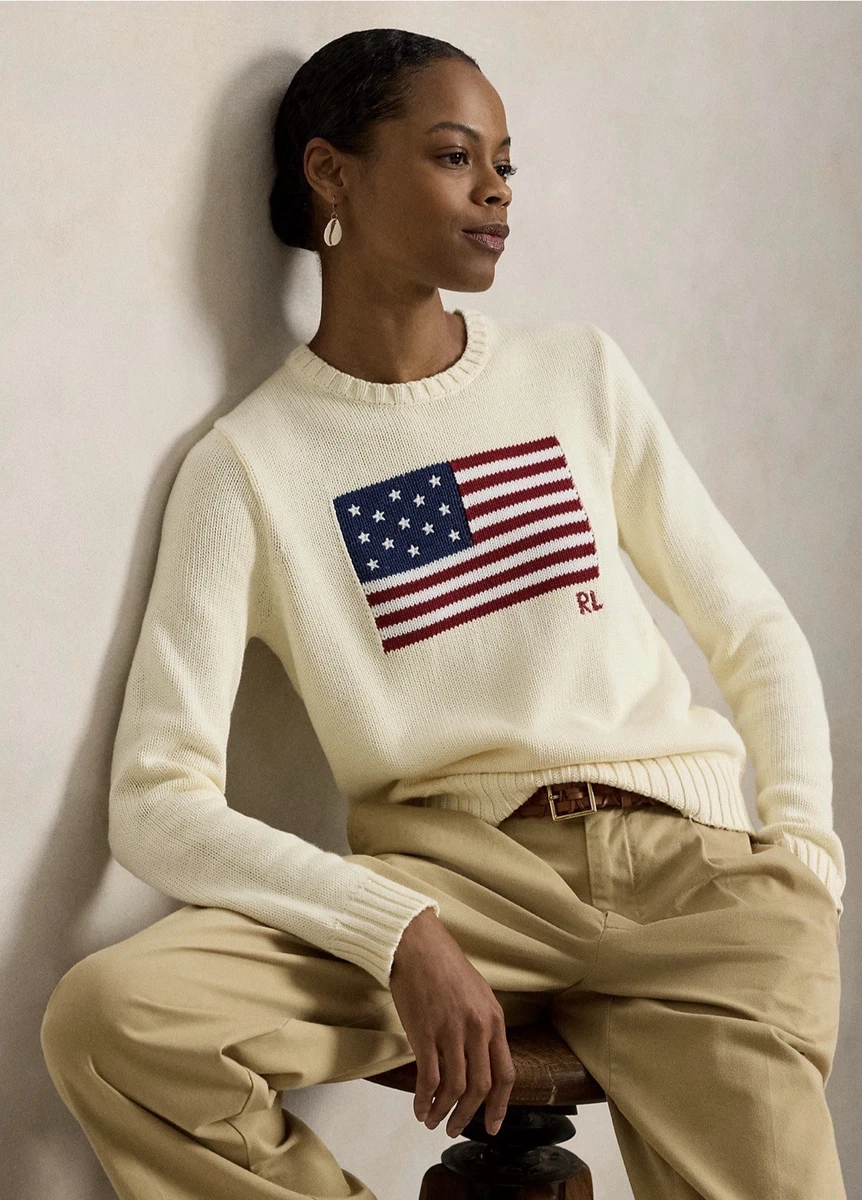 Ralph Lauren Flag Sweater In Men's Sweaters for sale - eBay