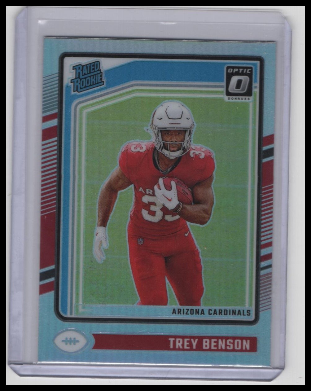2024 Donruss Optic #293 Trey Benson Holo