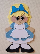 Alice in Wonderland, Alice. Scrapbook, Card making Paper Piecing