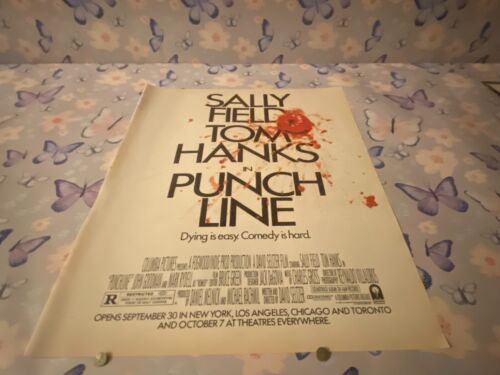 PAD4 MAGAZINE MOVIE ADVERT 12X10 PUNCH LINE. TOM HANKS & SALLY FIELD - Picture 1 of 1