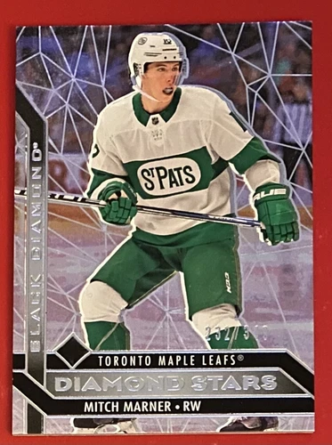 2020-21 Upper Deck Black Diamond Black Diamond Stars /349 Mitch Marner #BDS-MM