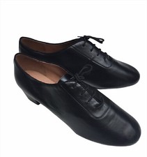 Angelo Luzio  Eli  Black Men's Professional Ballroom Shoes Style 180M Size 12.5B
