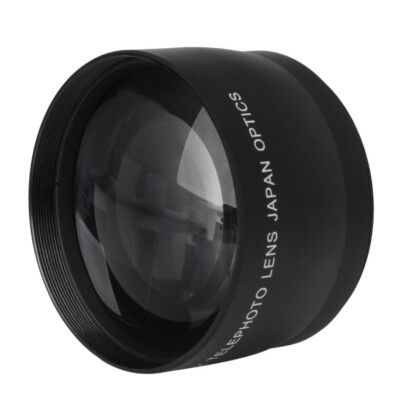 52mm 2X Telephoto Lens for Nikon AF-S DX   18-55mm DSLR Camera 55-200mm NEW