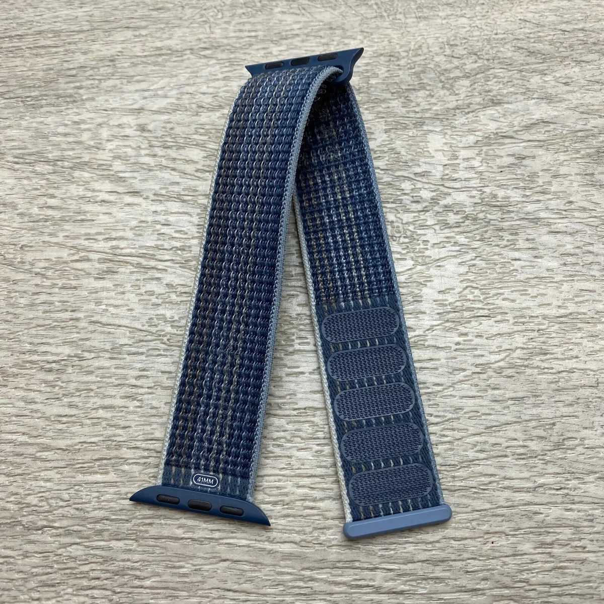 Genuine Apple Watch Sport Loop Storm Blue 38 40 41mm Series 1 7 8