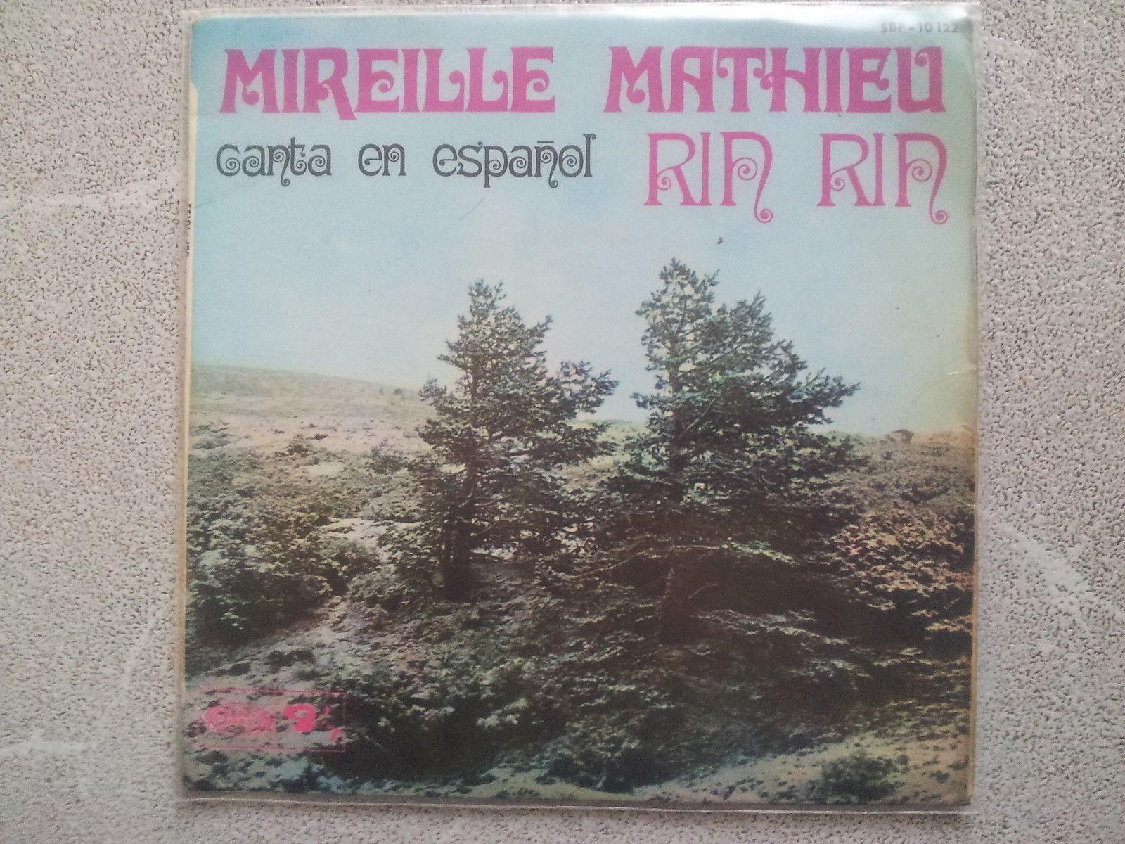 7"" Single Vinyl Mireille Mathieu - Rin Rin SUNG IN SPANISH