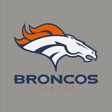 Denver Broncos 8 NFL Team Pro Sports Vinyl Sticker Decal Car Window Wall