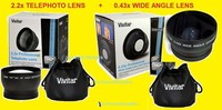 0.43 Wide +2.2x Telephoto Lens 52mm To Camera Pentax K100d K10d K11d K110d K200d 0.43 Wide +2.2x Telephoto Lens 52mm To Camera Pentax K100d K10d K11d K110d K200d