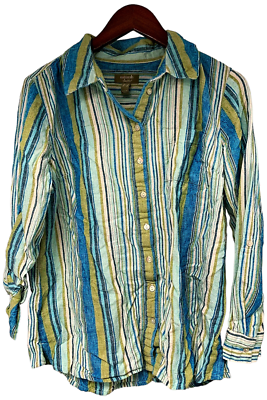 Denim & Co. Women's Naturals Blend ButtonFront Tunic