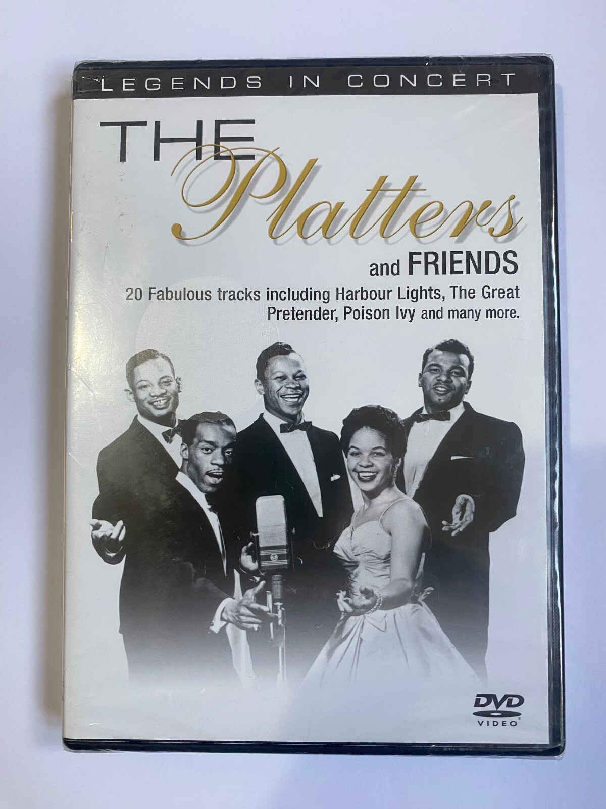 The Platters and Friends (2005) The Platters Dvd New/Sealed Region 2