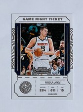 2022-23 Panini Contenders NIKOLA JOKIC Game Night Ticket #16 Denver Nuggets