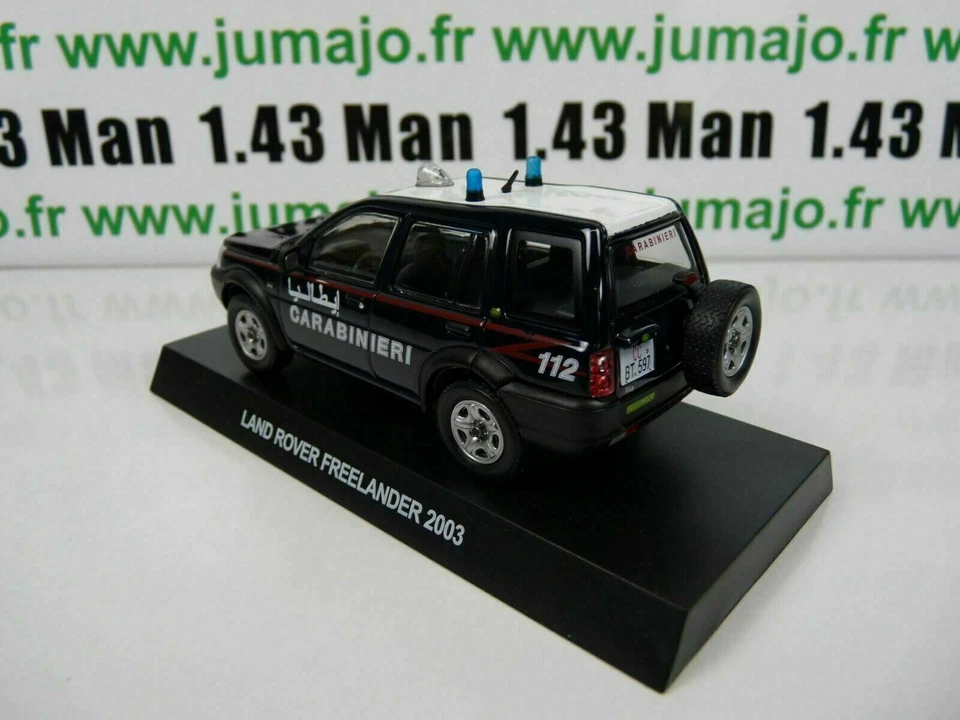 CR17 voiture 1/43 CARABINIERI : LAND ROVER Freelander 2003 - Photo 3/3