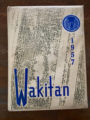 1957 Central High School Yearbook Wakitan St. Joseph MO Indians