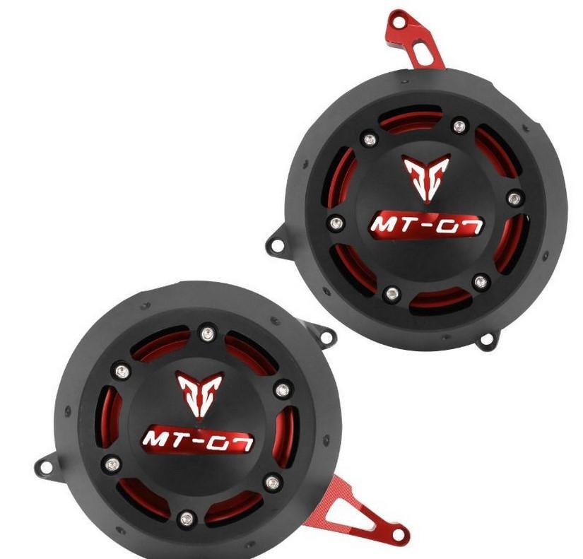 Protège carter MT-07 évite les rayures moteur sur votre moto Yamaha 700 alu