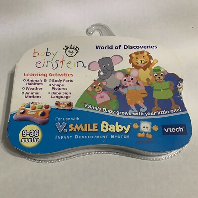 Baby Einstein World Of Discoveries V Smile Baby Smartridge NEW Game