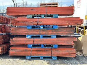 Structural Pallet Rack Beam 4" x 100" racking rail shelving racks warehouse