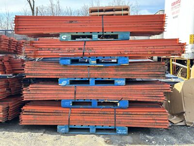 Structural Pallet Rack Beam 4'' x 100'' racking rail shelving racks warehouse