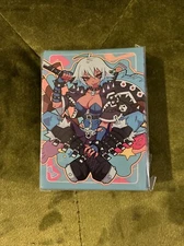 Amanda Lapalme Manamoon Lollypopland Roxi Blue Standard Sized Sleeves 70x