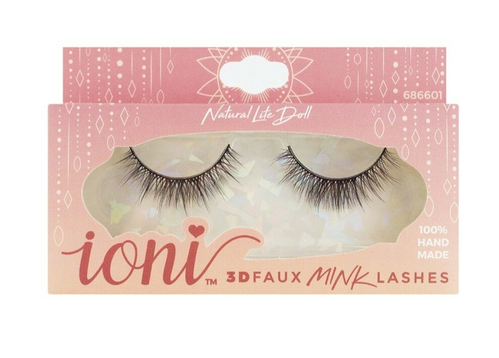 Ioni 3D Faux Mink Lashes Eyelashes Lot Of 4 + 1 Everlasting lash glue