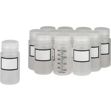 Dynalab 60mL Graduated Write-On Bottles Pkg. of 12
