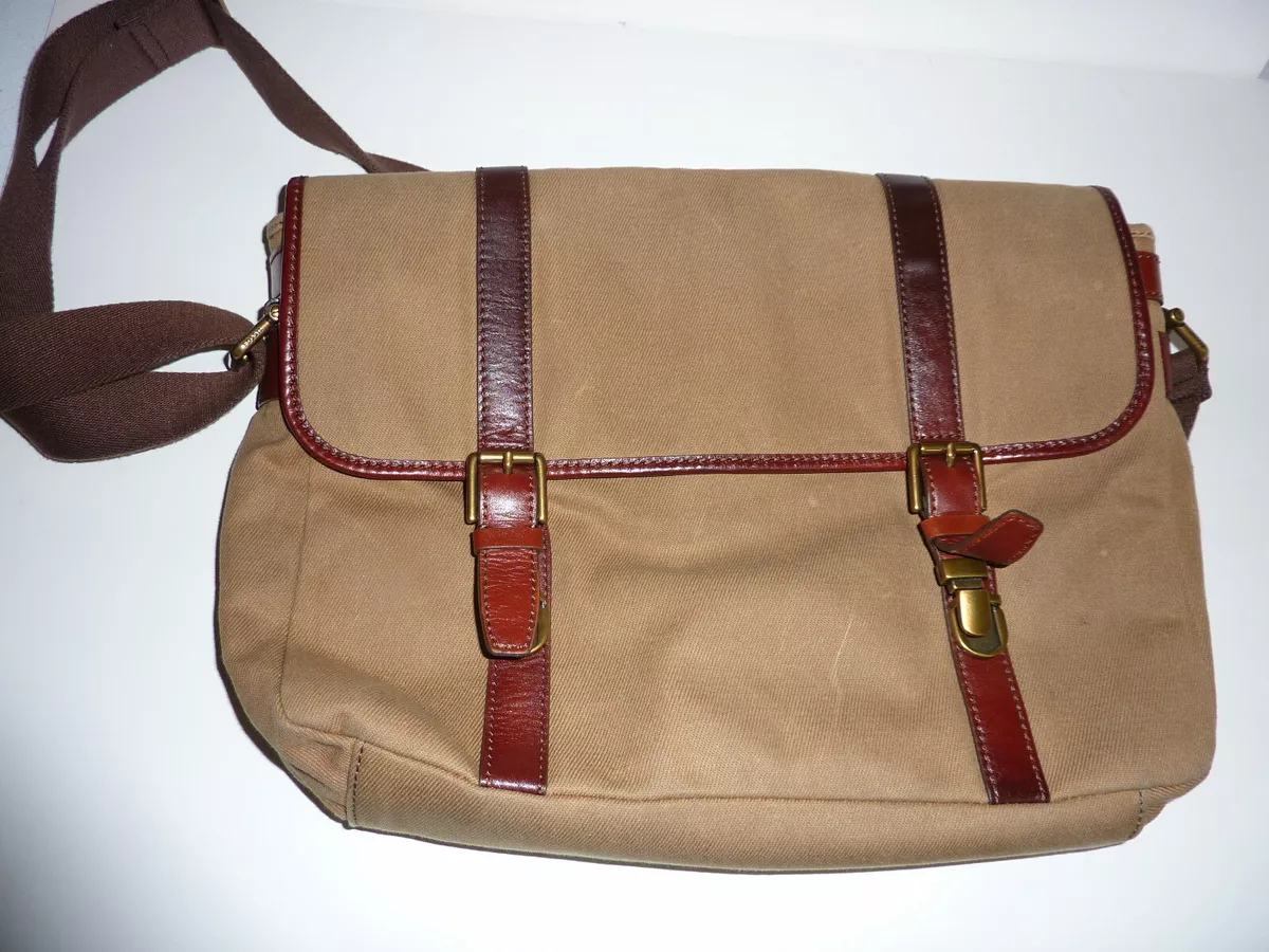 Fossil vintage messenger bag hot sale