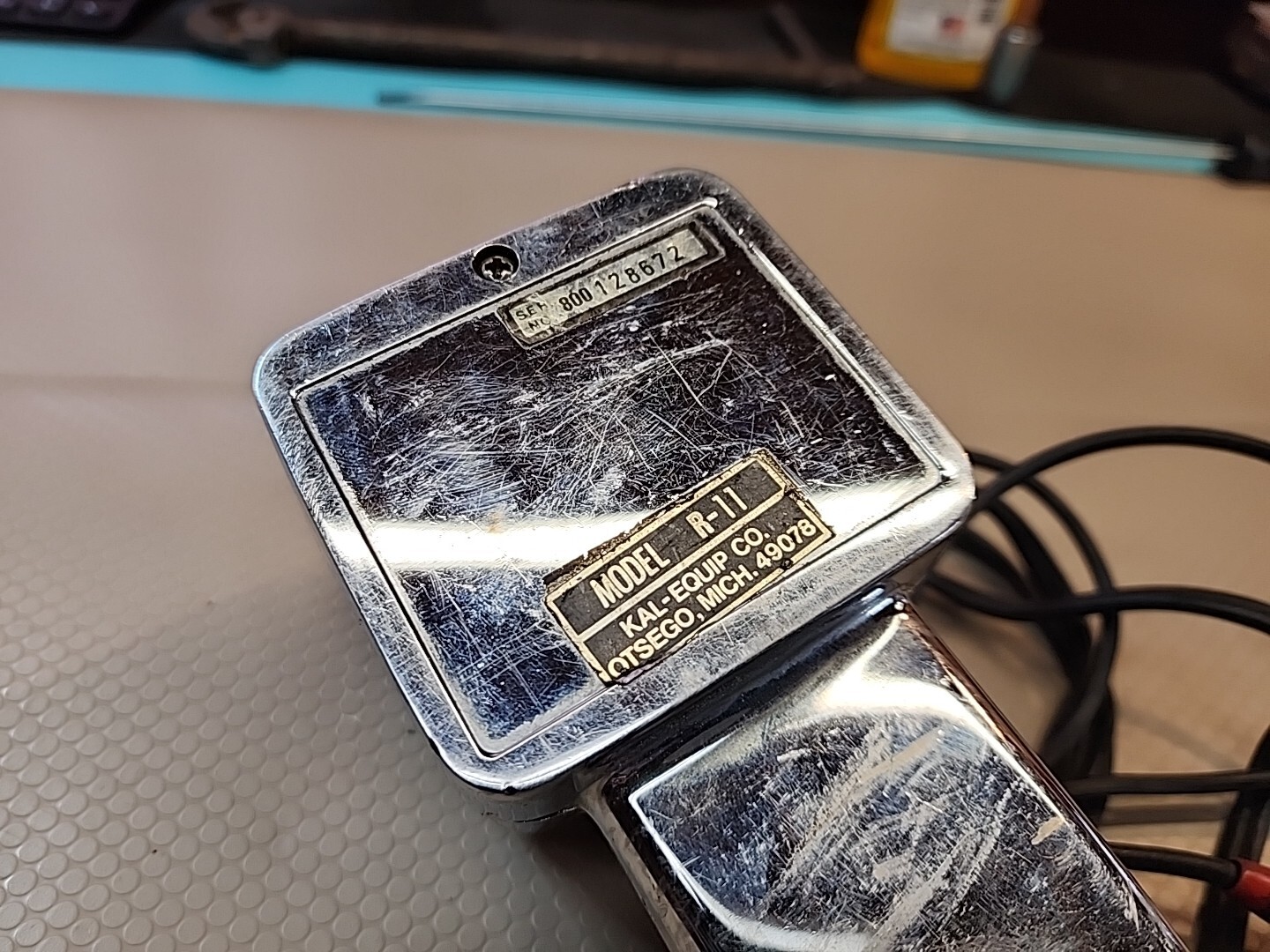 Clean VINTAGE KAL-EQUIP CO MODEL #R-11 DWELL-TACH TESTER 