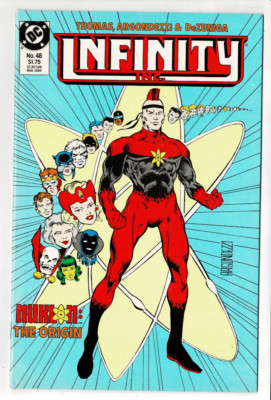 Infinity Inc. 48 (DC 1987) origin of Nuklon