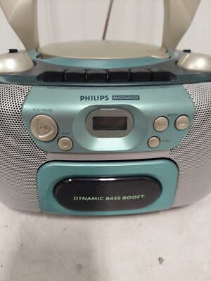 Philips AZ1113 CD Radio Cassette Recorder Player *NEEDS REPAIR