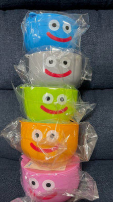 Dragon quest Slime mini food container set Ichibankuji Square Enix 2023