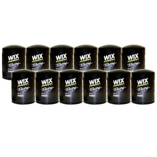 Wix Racing Set of 12 Engine Oil Filters Spin-On For AM General Hummer Chevy GMC