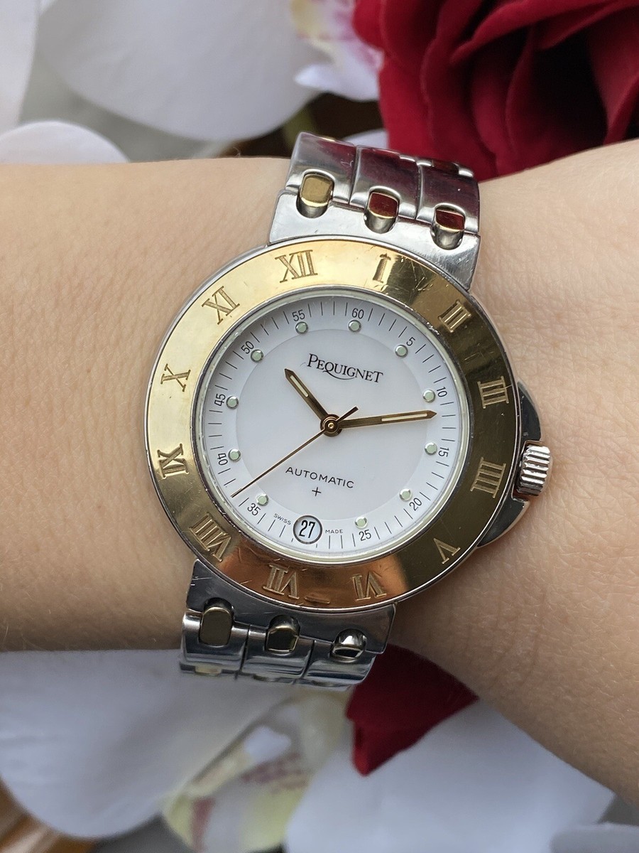 Emile Pequignet Moorea Watch Autoquartz Gold & Stainless Steel