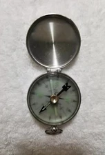 Vintage Liquid Filled Compass Pathfinder Precise Japan (Pre-Owned) Not Working!