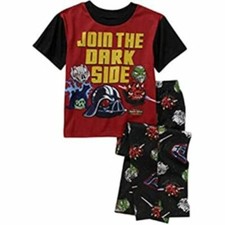 Angry Bird Star Wars 2 PC Short Sleeve Pajama Set Boy Size 8
