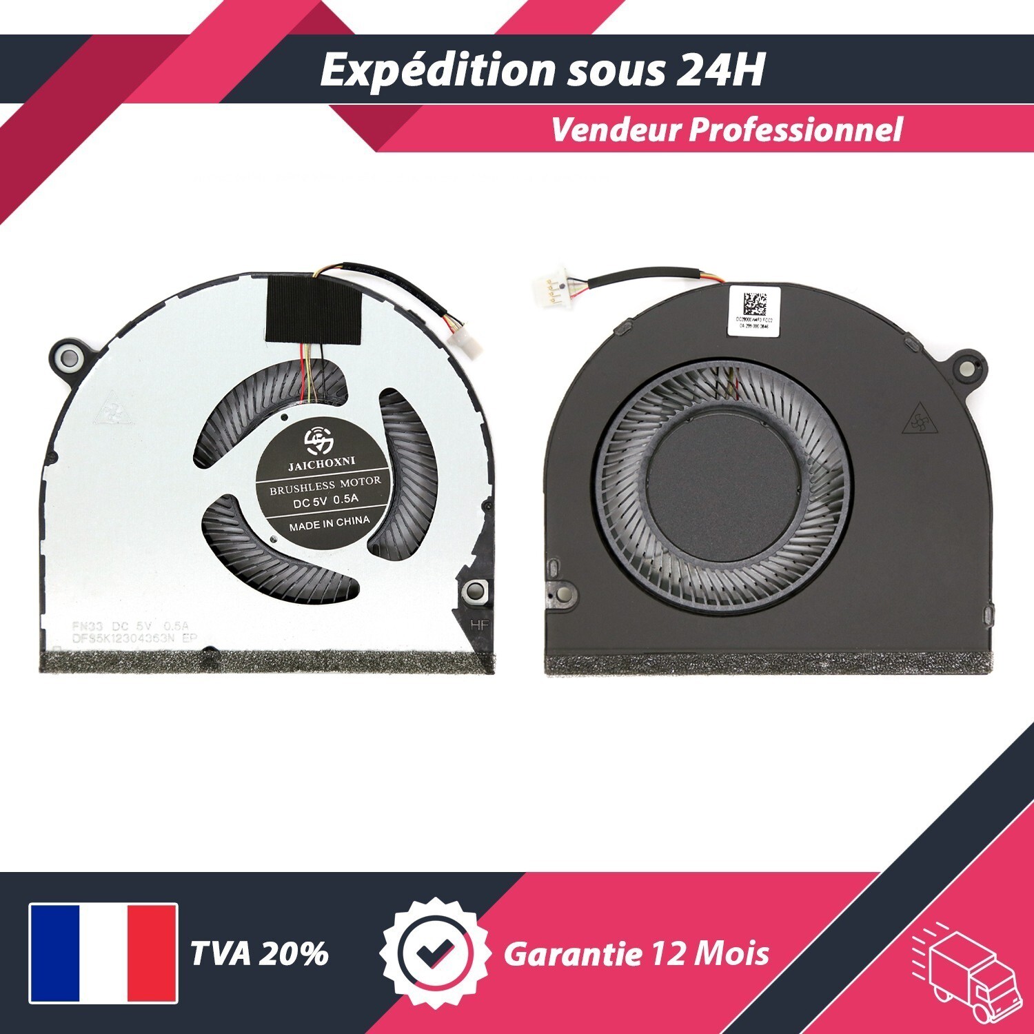 Ventilateur CPU Acer Swift X SFX14-42G pour travailler sans surchauffe au bureau