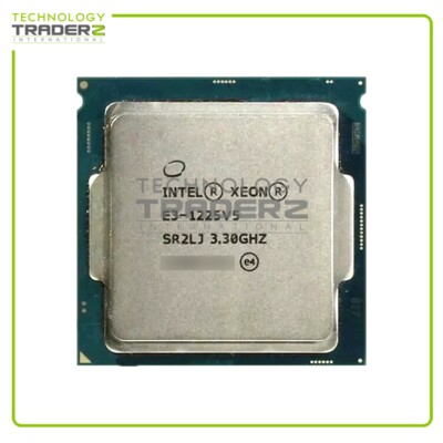 ** SR2LJ Intel Xeon E3-1225 v5 Quad-Core 3.30GHz 8MB 80W Processor**