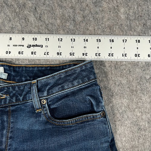 L.L. Bean Damen Jeans Größe 12P Blau Denim Classic Fit Straight - Bild 5 von 8