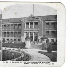 Administration Building, Sears, Roebuck & Co., Chicago. Illinois, Stereoview