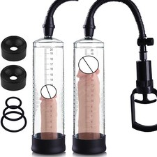 Vacuum Pump Manual Enlarger for Male Enhancement- Trainer Toys Pumps Enlarg