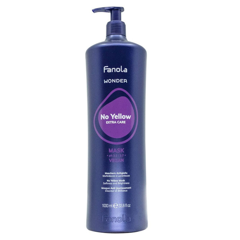 Maschera Antigiallo FANOLA Wonder No Yellow Extra Care 1000ml
