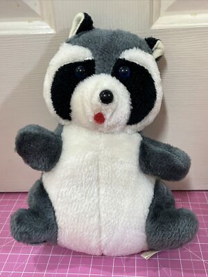 Etone Vintage Plush Raccoon 12'' 1978