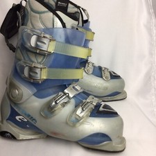 Atomic E.5W Downhill Ski Boots Size 304mm Light Blue Mens 8.5 Wms 9.5 Mondo 26.5