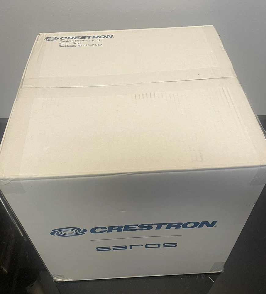 "Altavoz colgante bidireccional Crestron Saros PD8T-W-T Saros 8"" texturizado único blanco F19" Foto 3 de 4