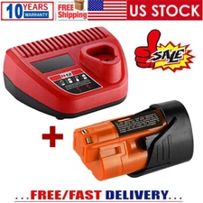 NEW M12 For Aeboren LITHIUM ION XC Extended Capacity 48-11-2460 Battery&Charger