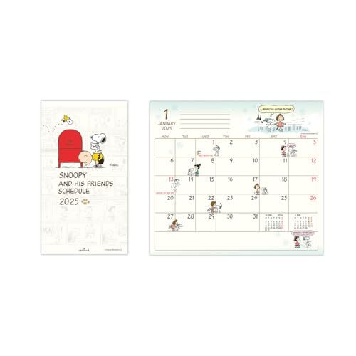 Hallmark Snoopy Planner 2025 Slim Monthly Peanuts Send a Letter 834-999 - Picture 4 of 5