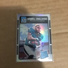 2016 Panini Donruss Optic #199 Wendell Smallwood Rookie Card RC Silver Holo